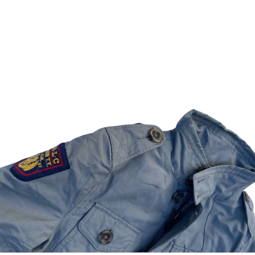 POLO RALPH LAUREN KID’S FIELD 
JACKET SIZE YOUTH SMALL (5) GREY - Picture 13 of 15